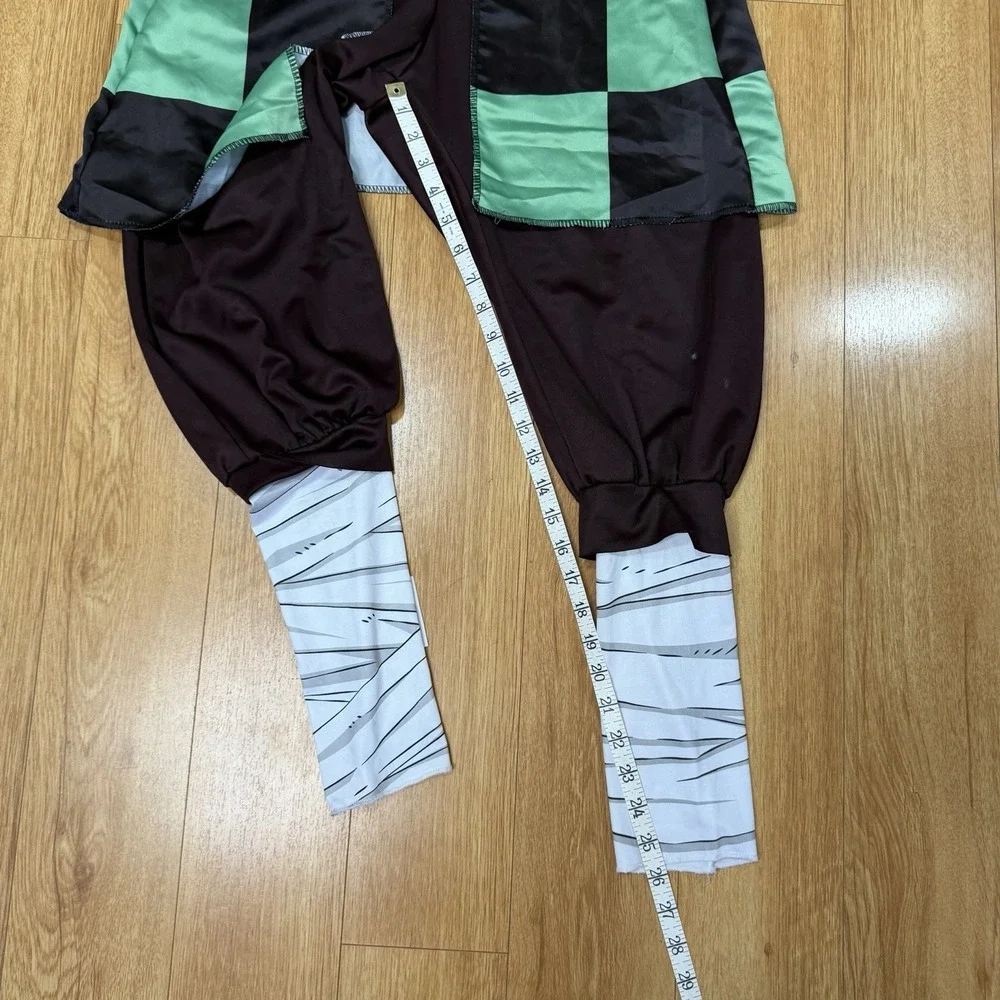 InSpirit Designs Demon Slayer Tanjiro Kamado jumpsuit costume Size XL 14-16
